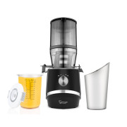 Sana 878 Black Self-Feeding Juicer | Automatic Vertical Cold Press Juicer